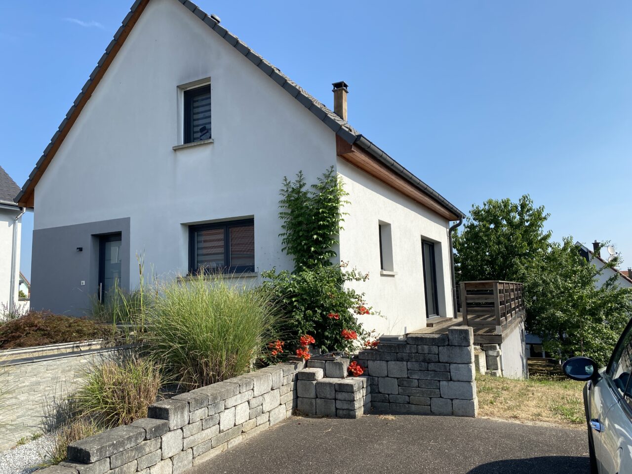 Weitbruch, belle maison récente 100m2 sur 4,7 ares. Vidéo disponible.