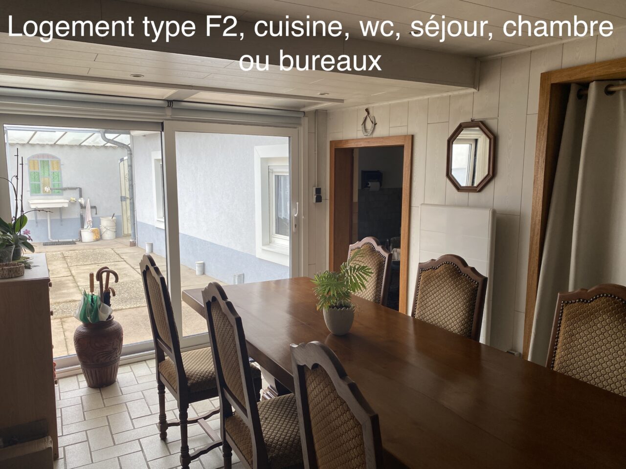Haguenau maison 4 pc avec un local aménagé, garage, grande cour sur 4,53 ares. Vidéo disponible