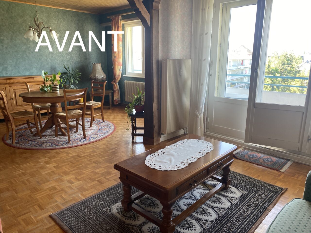 Saverne grand F3 de 84m2, balcon, garage, cave. VIDEO
