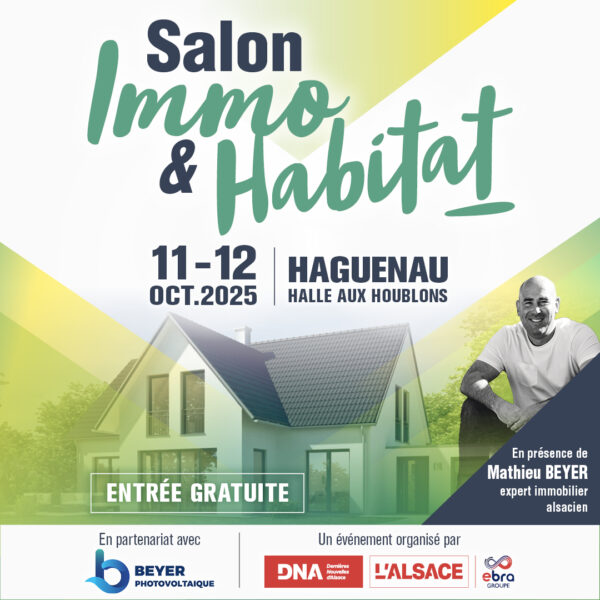 Présente au salon Immo&Habitat Stand A15
