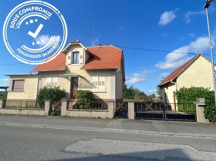 Durrenbach, grande maison avec garage sur 9 ares