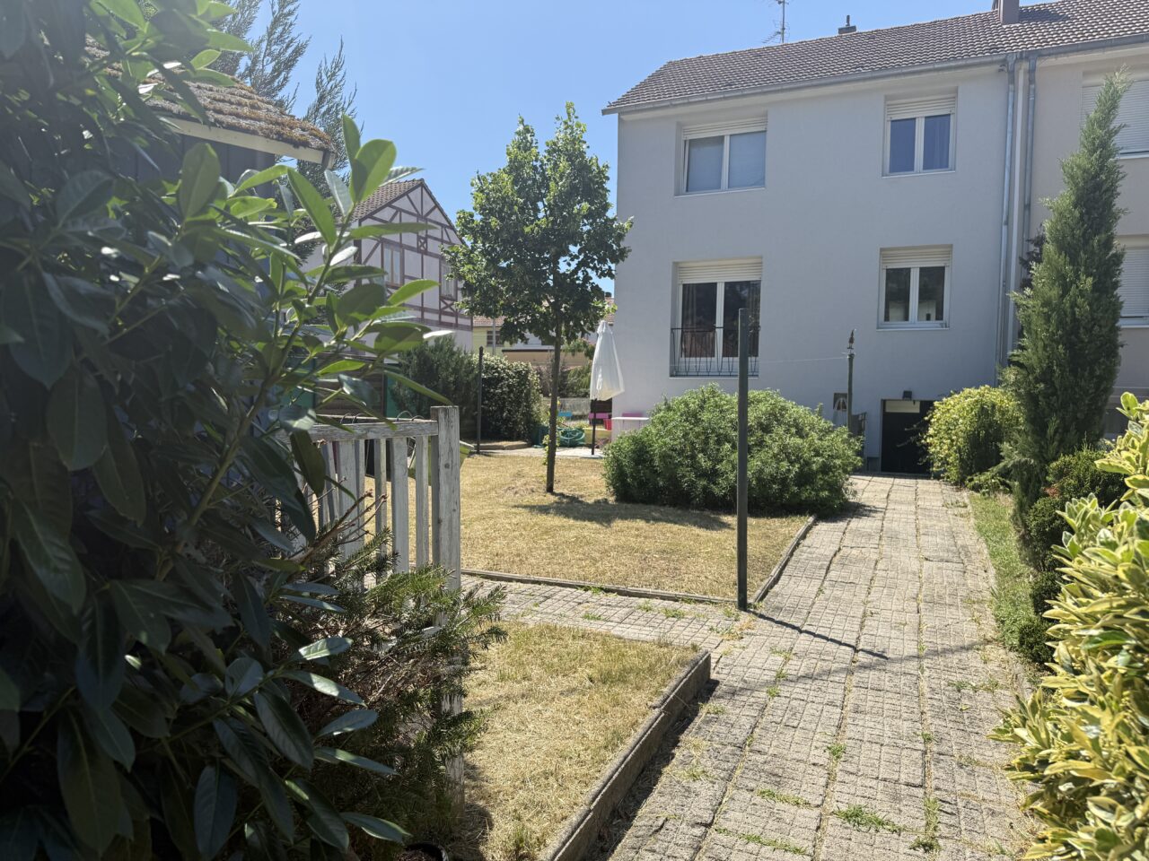 Haguenau, belle maison 5pc, 94m2 sur 3,14 ares