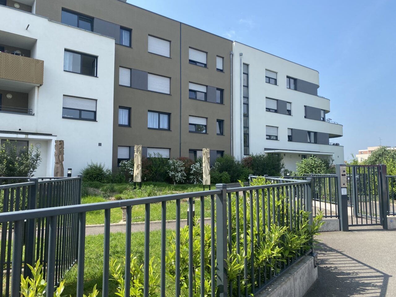 Haguenau, beau 3 pièces en rez de jardin