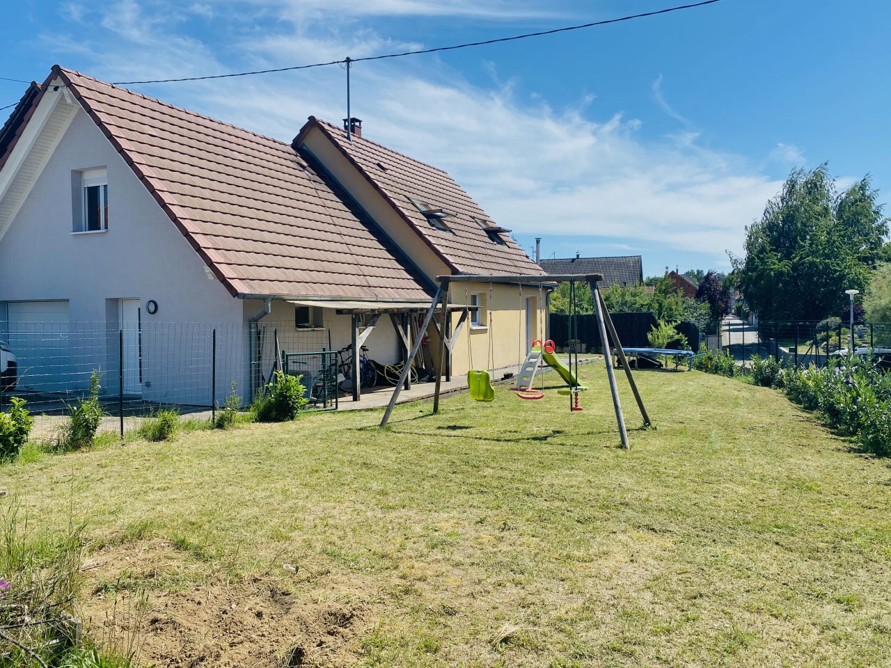 A Schirrhein, belle maison de 137m2 sur 5,2 ares. Video disponible