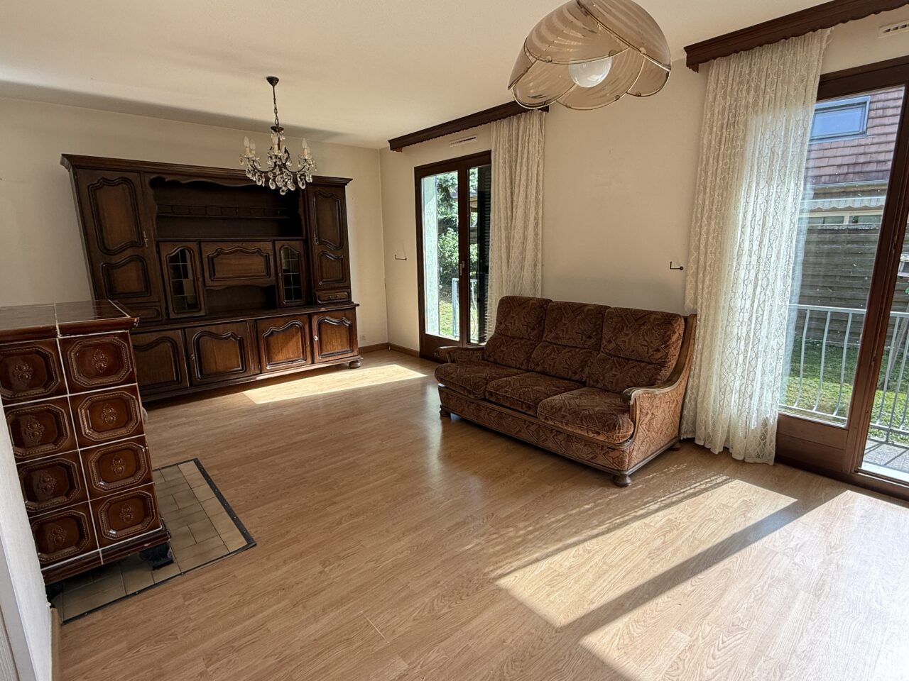 Gunstett, maison familiale, 5 chambres – 143 m² au sol – beau terrain de 7,1 ares