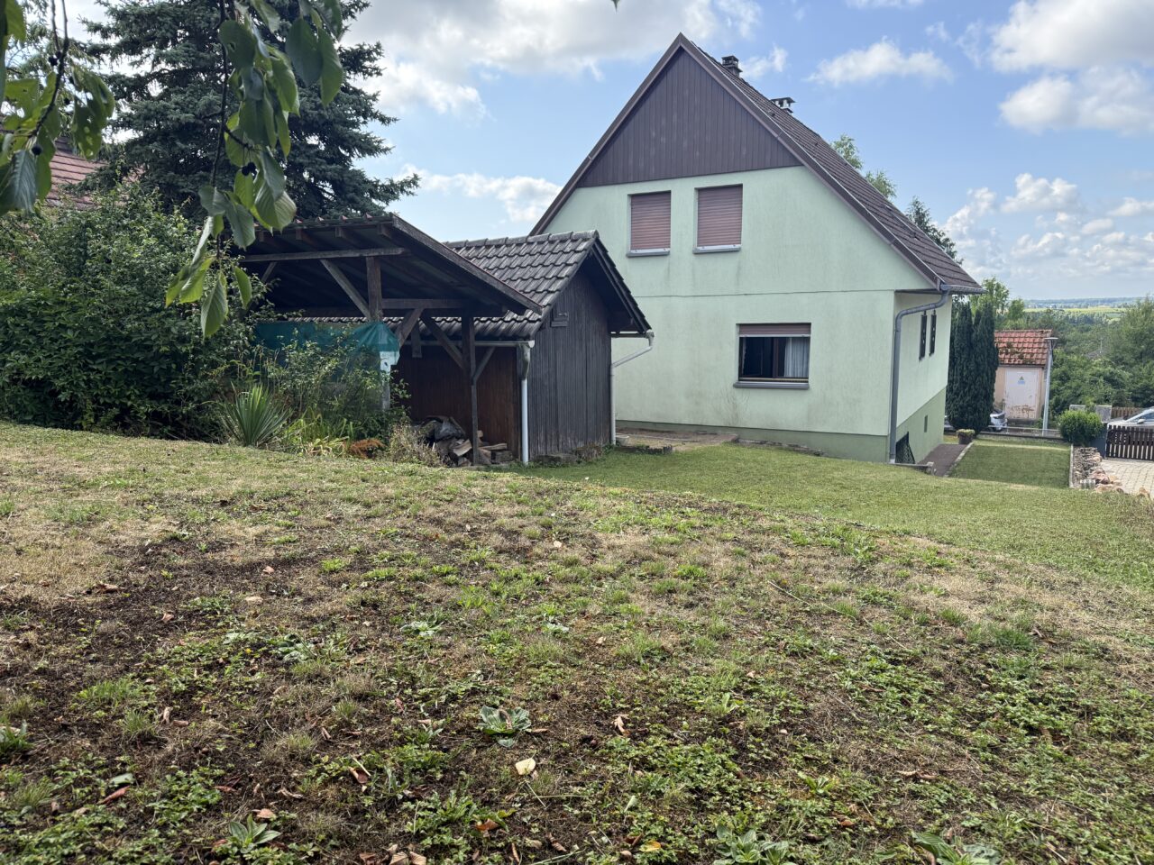 Gunstett, maison familiale, 5 chambres – 143 m² au sol – beau terrain de 7,1 ares